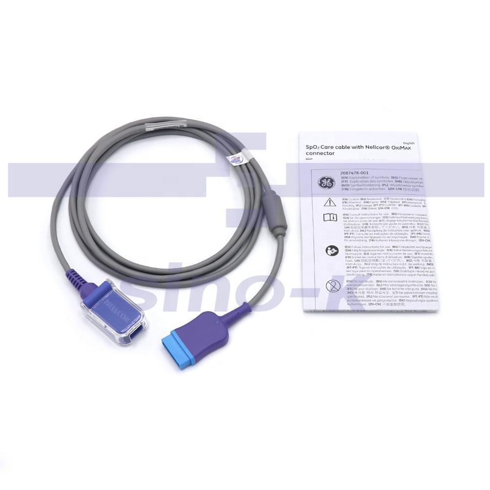 GE 2021406-001 Original Spo2 Adapter Cable